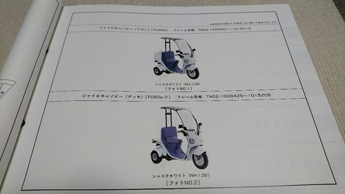 Honda gyro canopy parts - gyro,