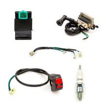 Spares Kit - Wiring Loom+Coil+Kill Switch+CDI+Spark Plug 110cc - 140cc Pit Bike