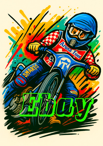 Arena essex speedway card - arena,