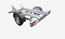 2 Motorcycle / Motorbike trailer  German Made fully galvanised  up 750kg Mint