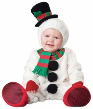 Silly Snowman Deluxe Christmas Festival Olaf Unisex Baby Infants Costume 6-12M