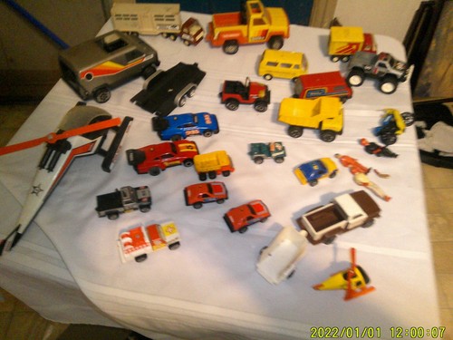 Large collectiom old tonka - of,
