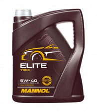 MANNOL ELITE 5W-40 FULLY SYNTHETIC ENGINE OIL A3/B4 JASO MA2 RN0710 MB 229.5 5L