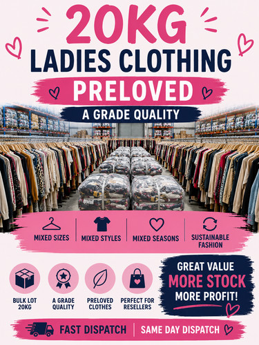 20kg ladies grade clothing - a,