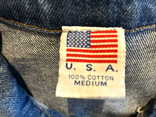 Men blue denim jacket size - denim,