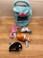 Aurora Soft Plush Baby Toddler Toys My Aquarium Carrier With Sounds Fish Tank A5