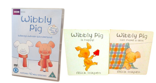Wibbly pig books - pig, dvd