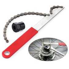 Bicycle Bike Freewheel Chain Whip Cog Cassette Sprocket Remover Breaker Tool UK~