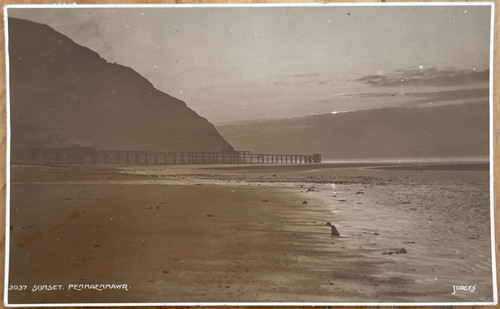 Penmaenmawr sunset view - sunset, of