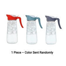 Glass Pitcher w/ Assorted