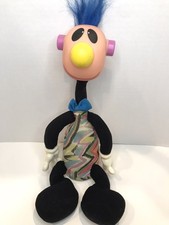 Jibba Jabba Jibber Jabber 1994 Ertl Toy Blue Hair Noise Maker Vintage