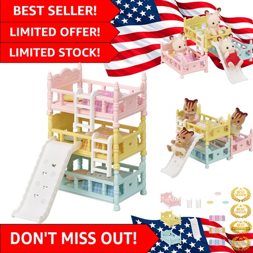 Triple bunk beds with slide - beds,