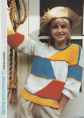 Knitting pattern spring - knitting, pattern,