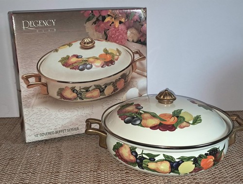 Vintage regency club enamel - regency,