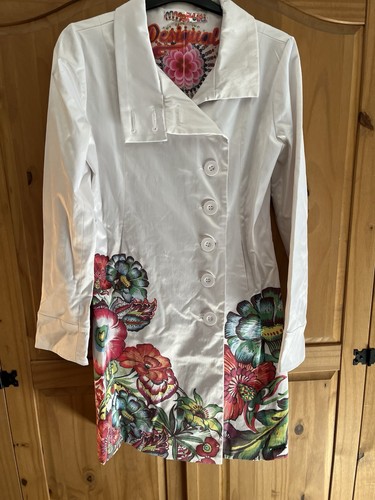 Desigual satin coat with - satin,