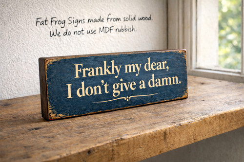 Frankly dear don give - give, a
