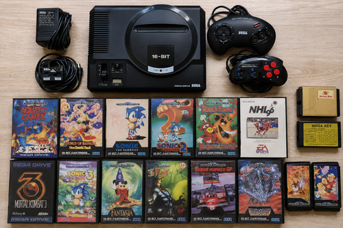 Sega mega drive - sega, model