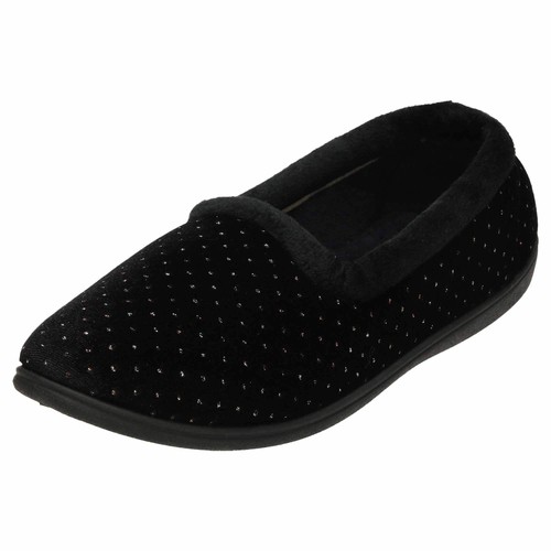 Ladies black cushioned - ladies,