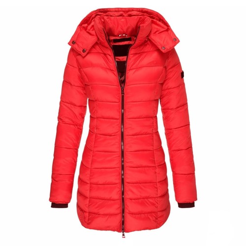 Womens winter long puffer coat - winter,