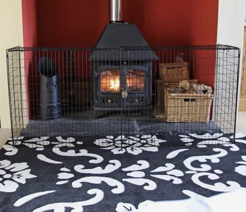 Fireplace cover - fireplace,