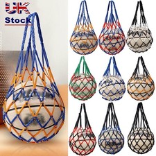 Nylon Basketball Carry Bag Weaving Ball Pocket Mesh Net Bag  Football Balls