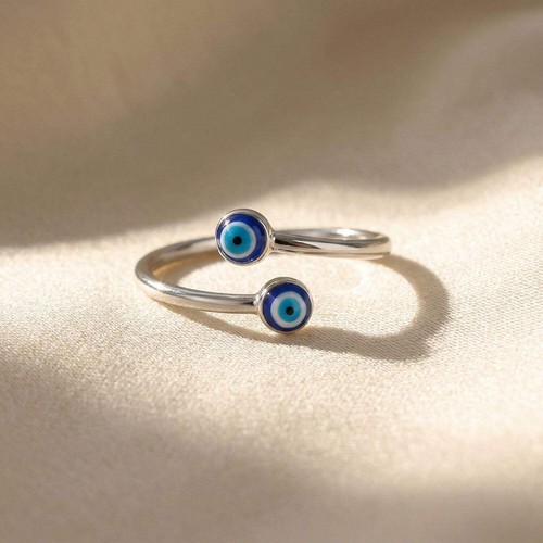 Turkish blue evil eye - blue,