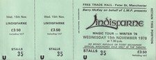 LINDISFARNE  - unused ticket