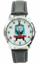 Thomas The Tank Black Leather