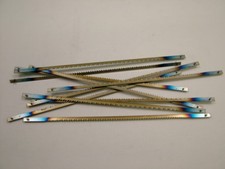 Fret saw scroll saw blades pinned premium quality,pack of 10 medium 15tpi, 134mm