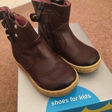 bobell baby brown leather boots