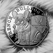 French Bulldog Silver Commemorative Coin. Frenchie/Puppy/Pup/Dog/Love/Lover