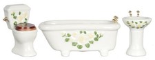 Dolls house bathroom - dolls, furniture