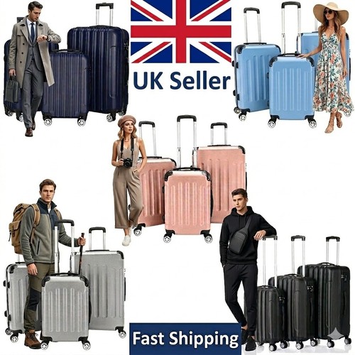 3pcs hard shell travel - hard, case
