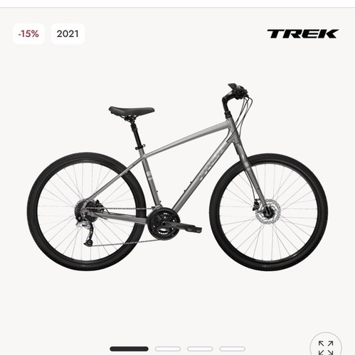 Trek verve disc 2021 hybrid - 3,