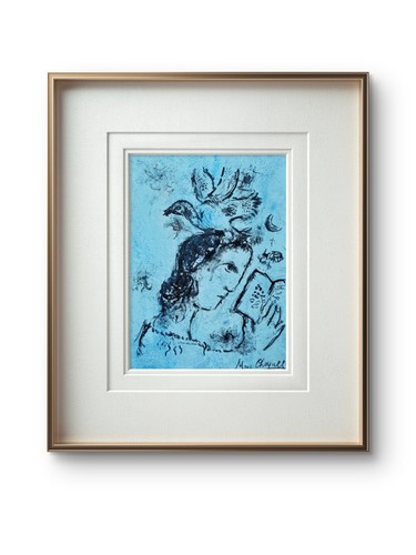 Marc chagall gouache - marc,