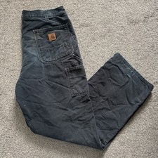 CARHARTT Mens Black Dungaree