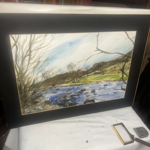 Vintage watercolour painting - watercolour,