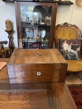Antique victorian box - antique, inlay