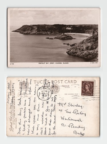 Postcard portelet bay - -,
