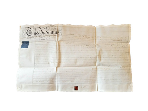 George indenture vellum - iv,