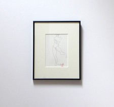 Tsujimura Shiro Pen and Ink Drawing