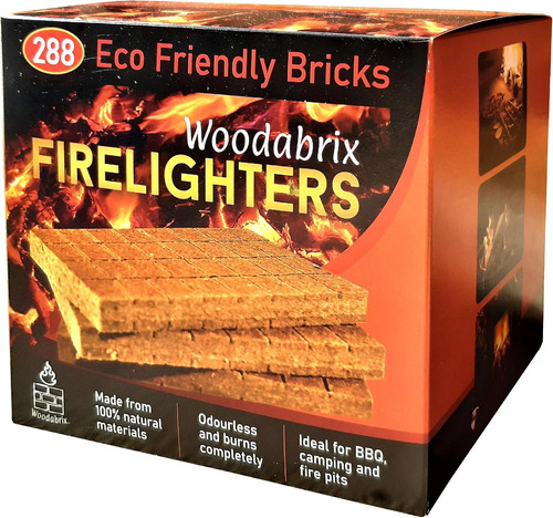 Natural wood eco firelighters - wood,