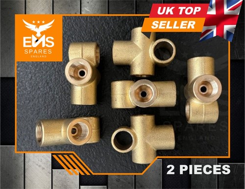 Brake line pipe brass 3way - pipe, t