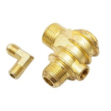 3-Port Check Valve Brass