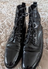 Women's Black Patent Leather