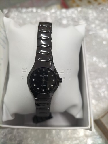 Skagen ladies black ceramic - ladies,