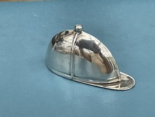Excellent Vintage Sterling Silver Jockey’s Cap Vesta Case, c.2004