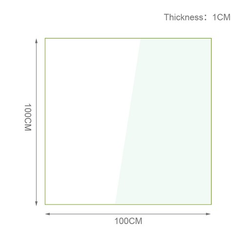 Glazing 10mm toughened glass - 10mm,