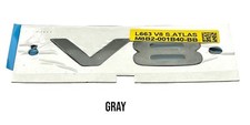 NEW OEM BADGE V8 LETTERING