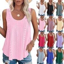Ladies Beach Loose Vest Cami